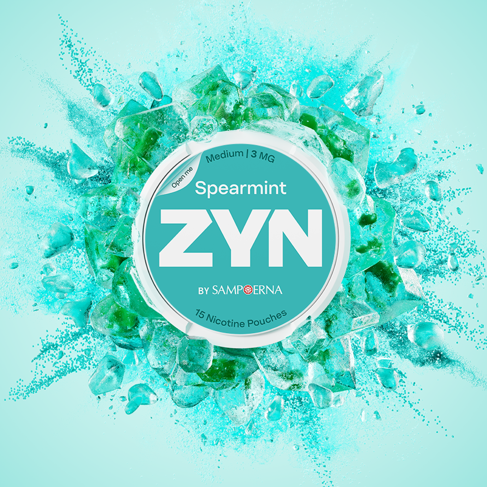 Spearmint Medium 3 MG (SPEARMINT)