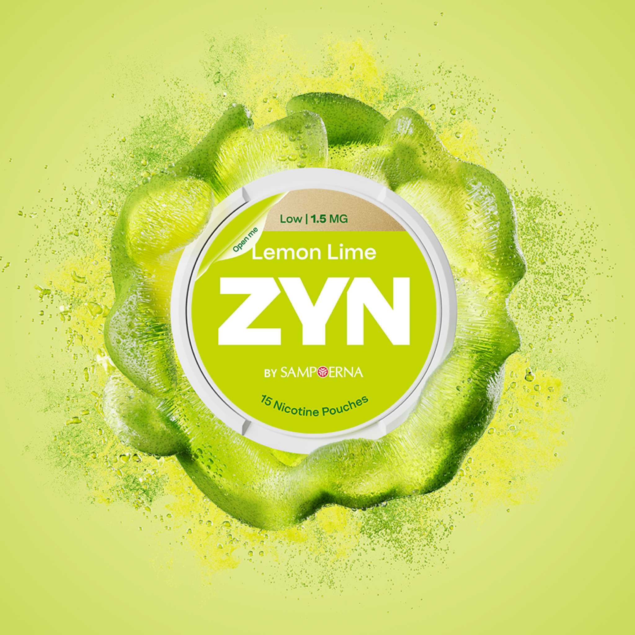 Lemon Lime Low 1.5 MG (Zyn Citrus)