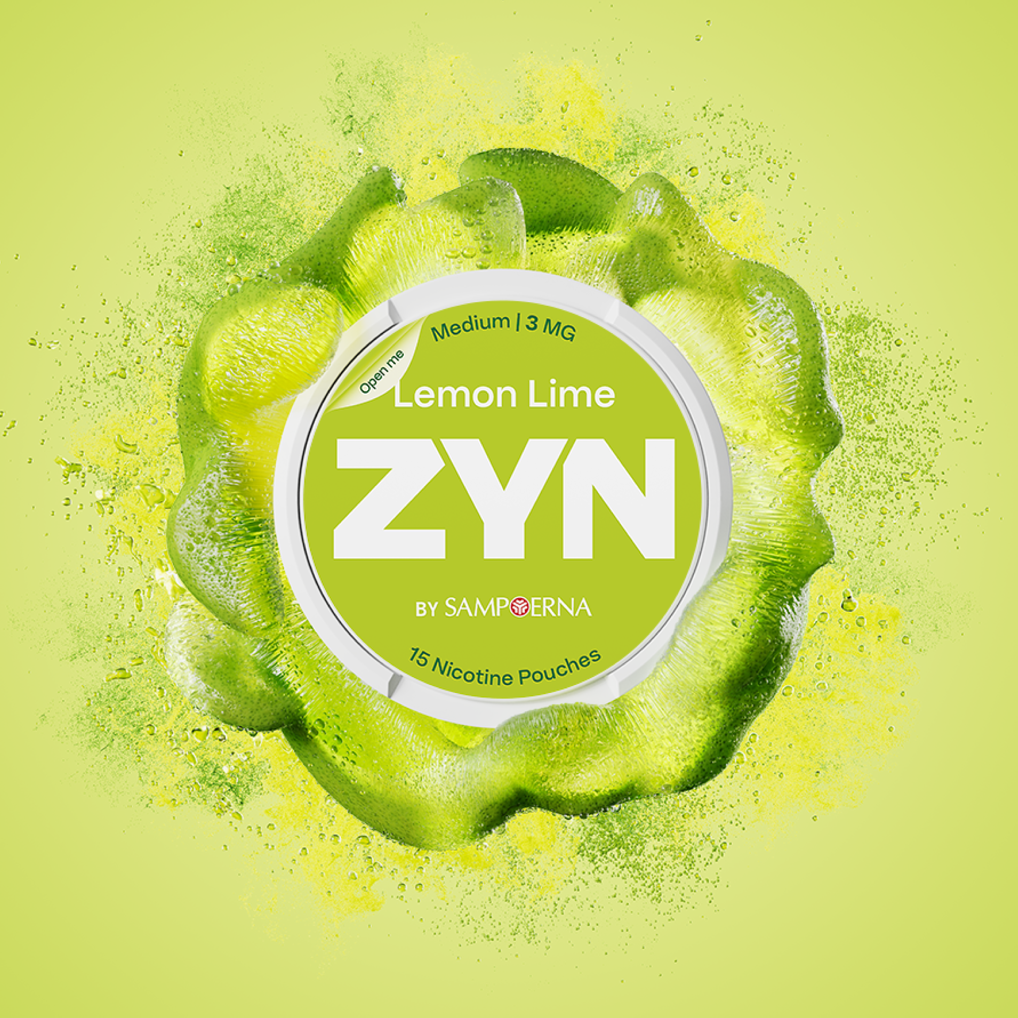 Lemon Lime Medium 3 MG (Zyn Citrus)