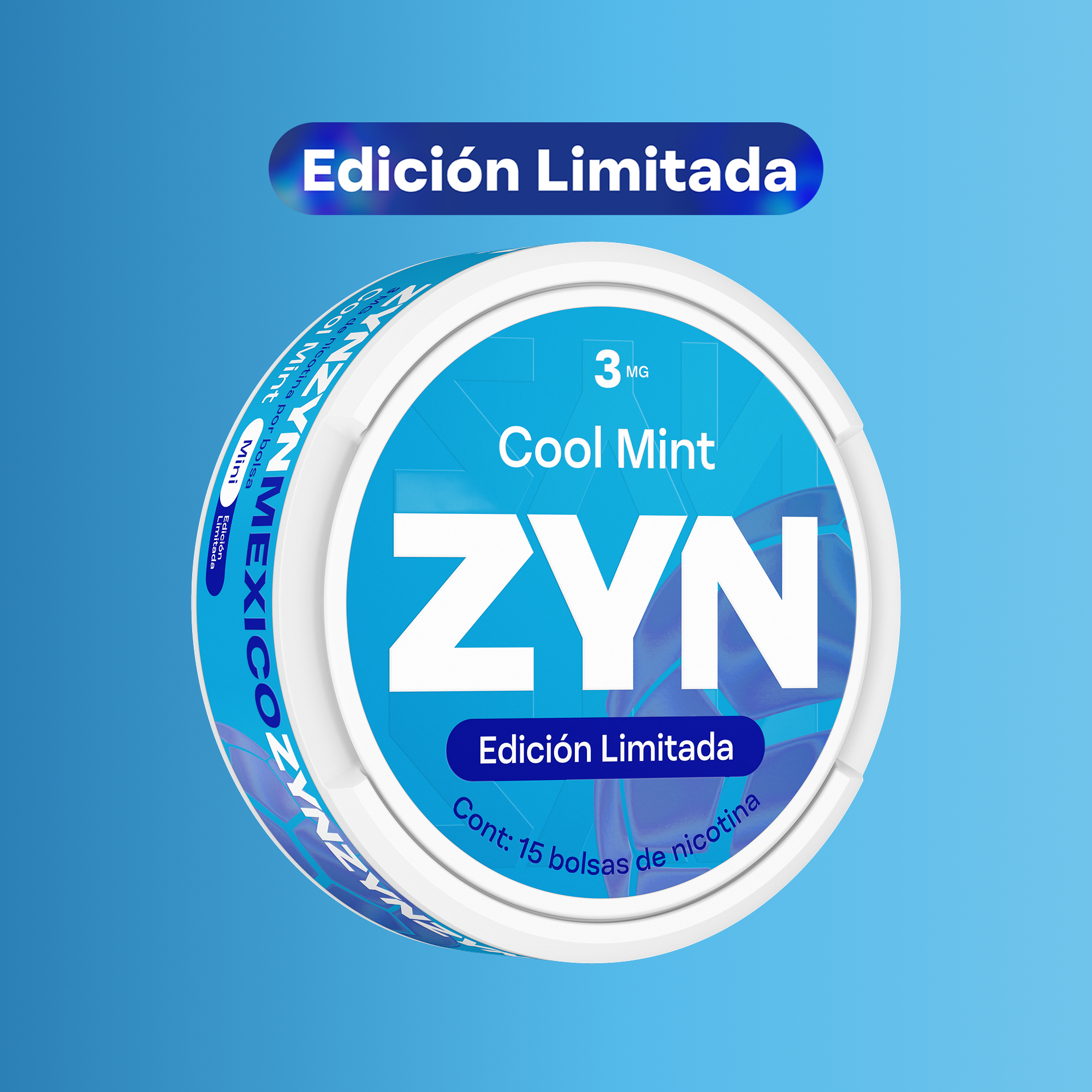 ZYN COOL MINT LATA MEDIUM 3 MG