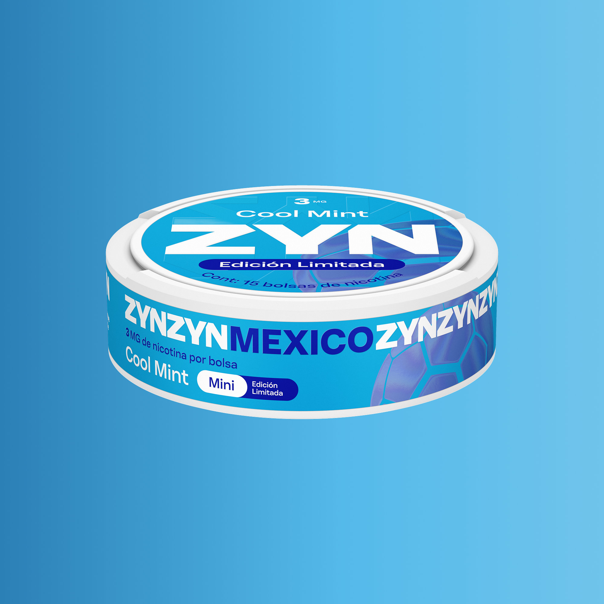 ZYN COOL MINT LATA MEDIUM 3 MG