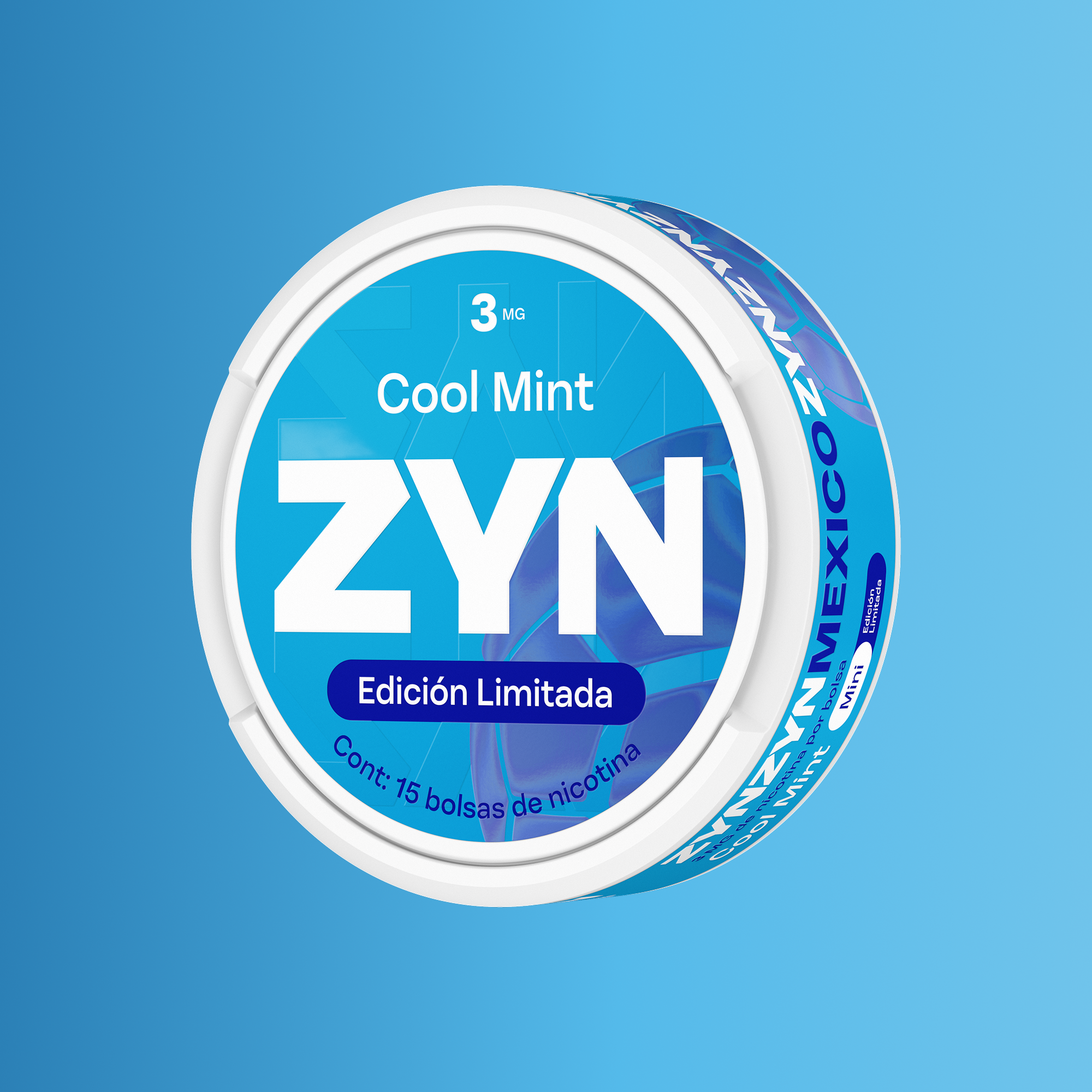 ZYN COOL MINT LATA MEDIUM 3 MG
