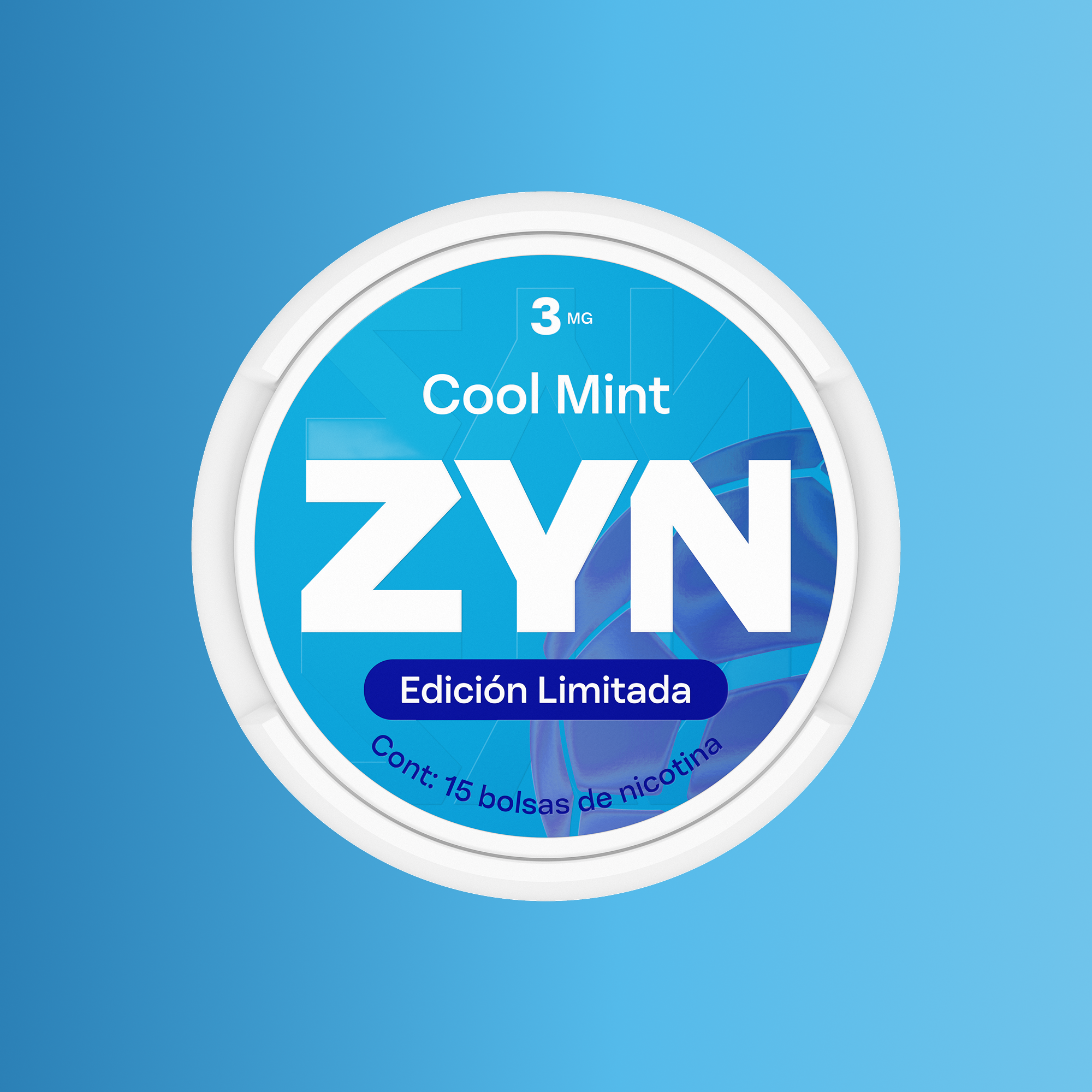 ZYN COOL MINT LATA MEDIUM 3 MG
