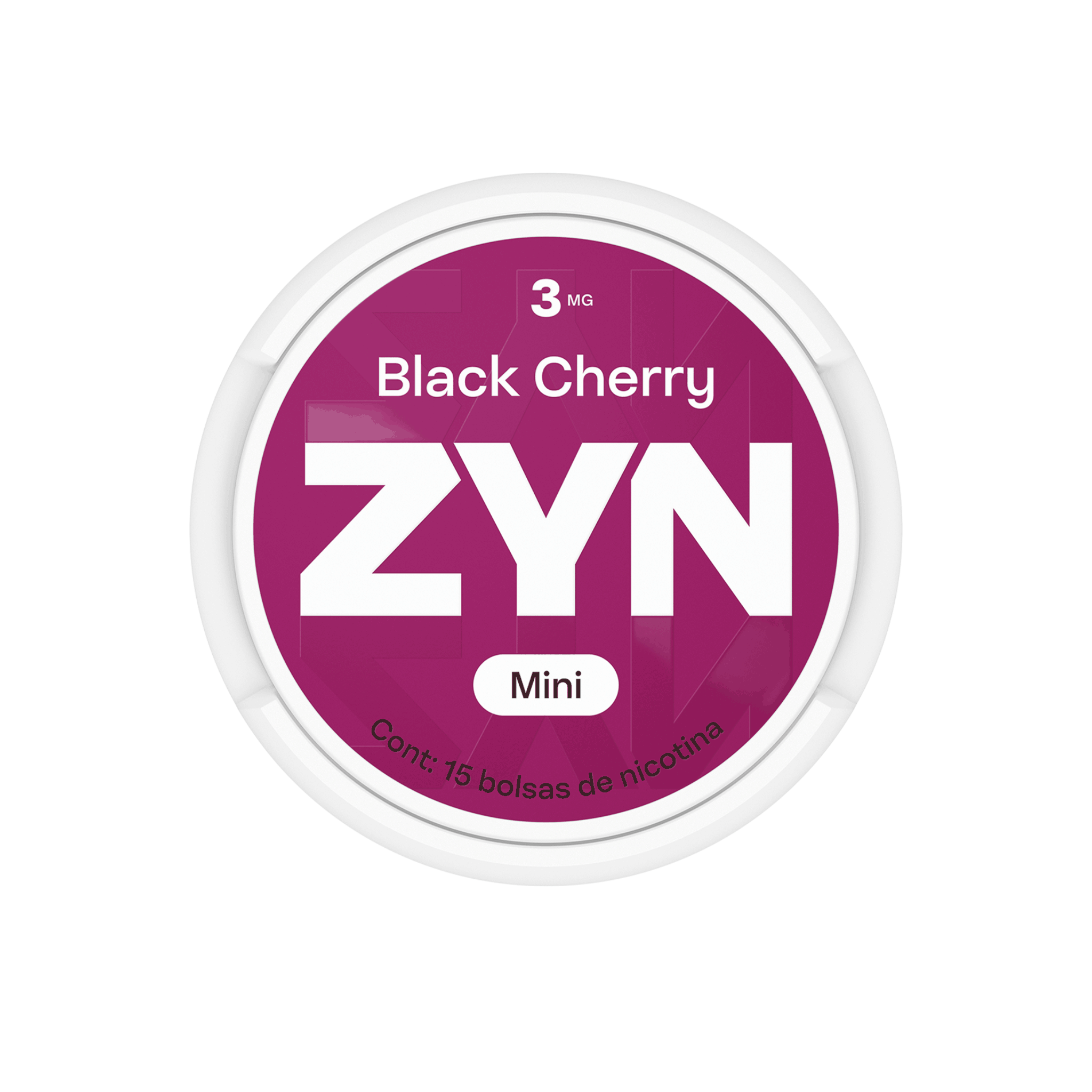 ZYN BLACK CHERRY LATA 3 MG