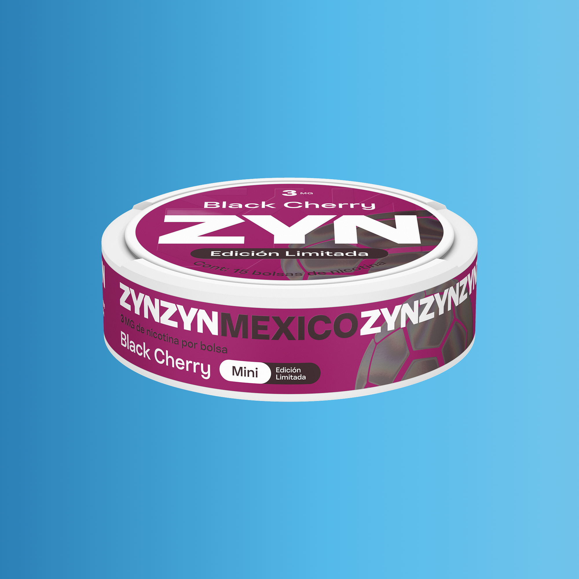 ZYN BLACK CHERRY LATA MEDIUM 3 MG