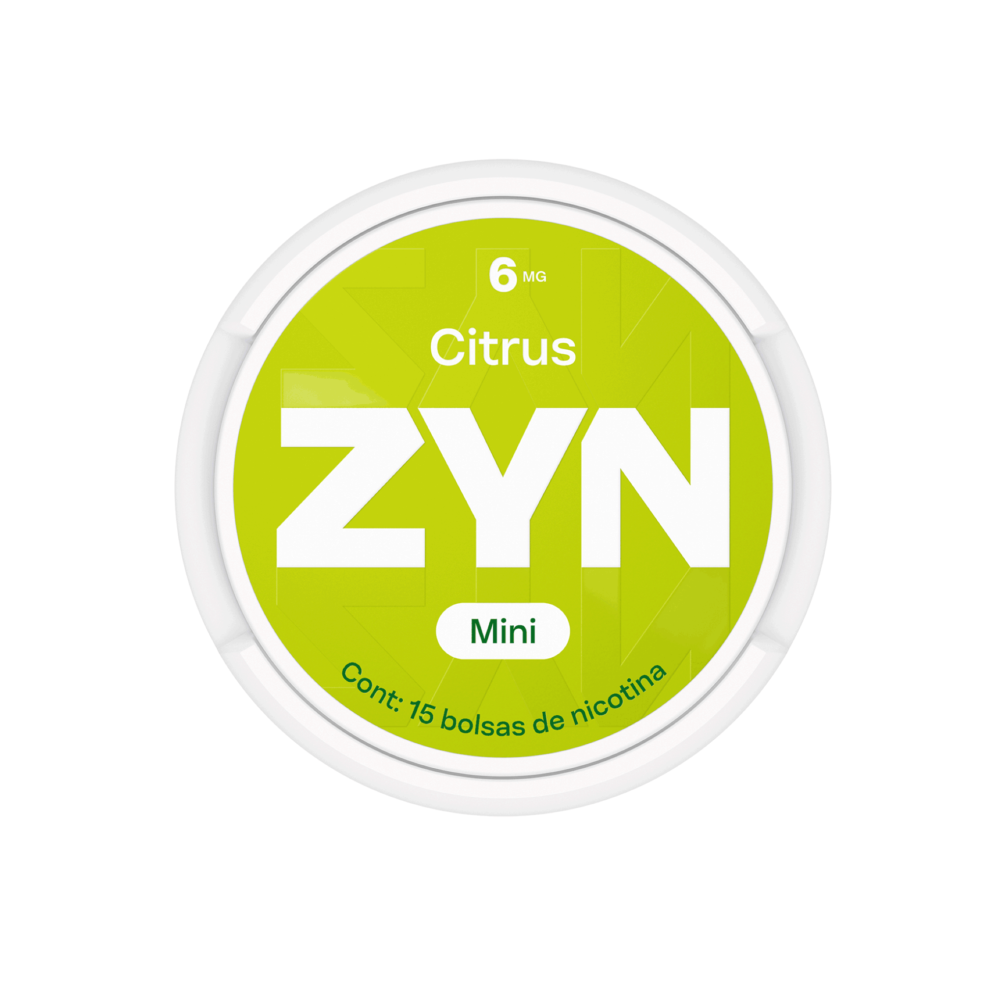 ZYN CITRUS LATA STRONG 6 MG