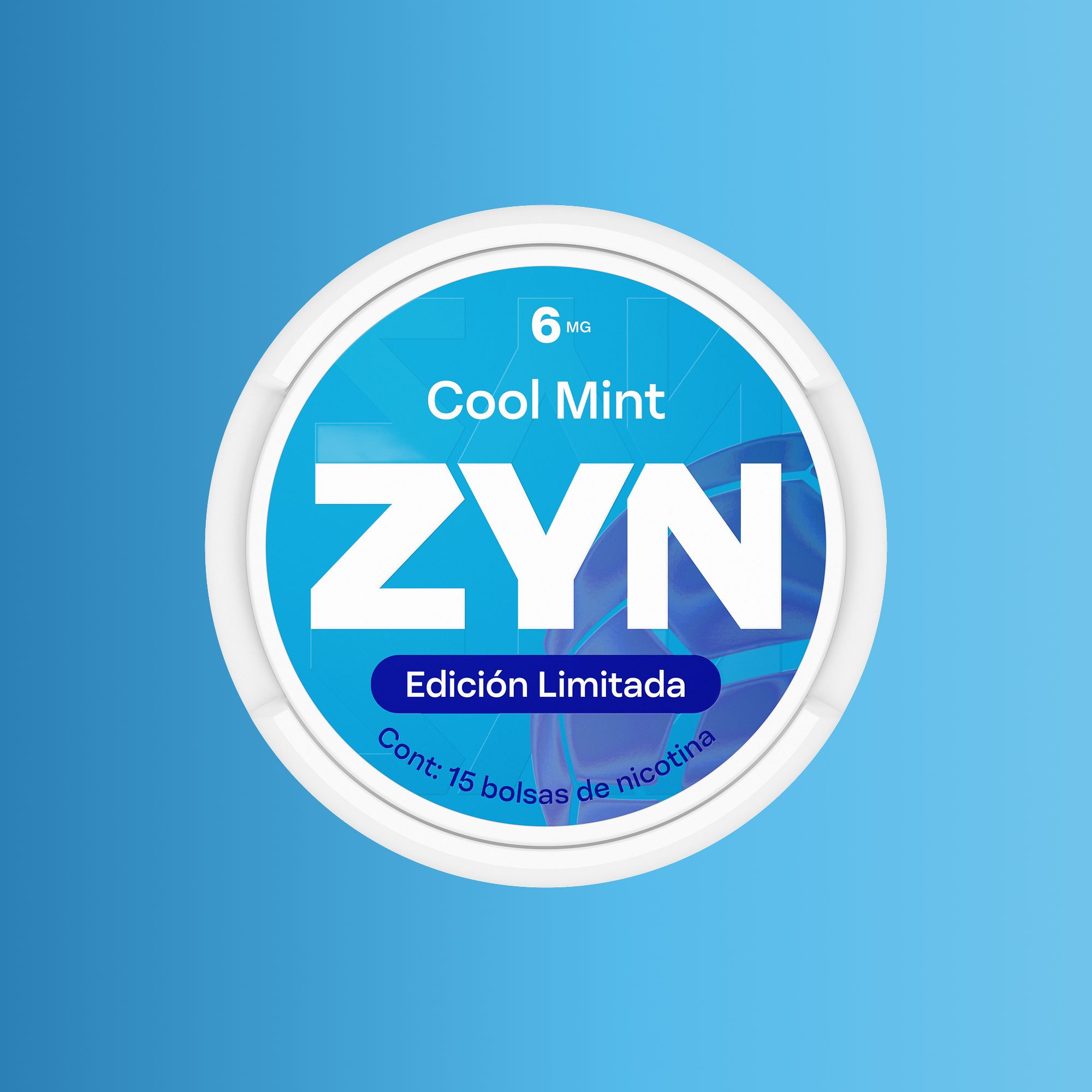 ZYN COOL MINT LATA STRONG 6 MG