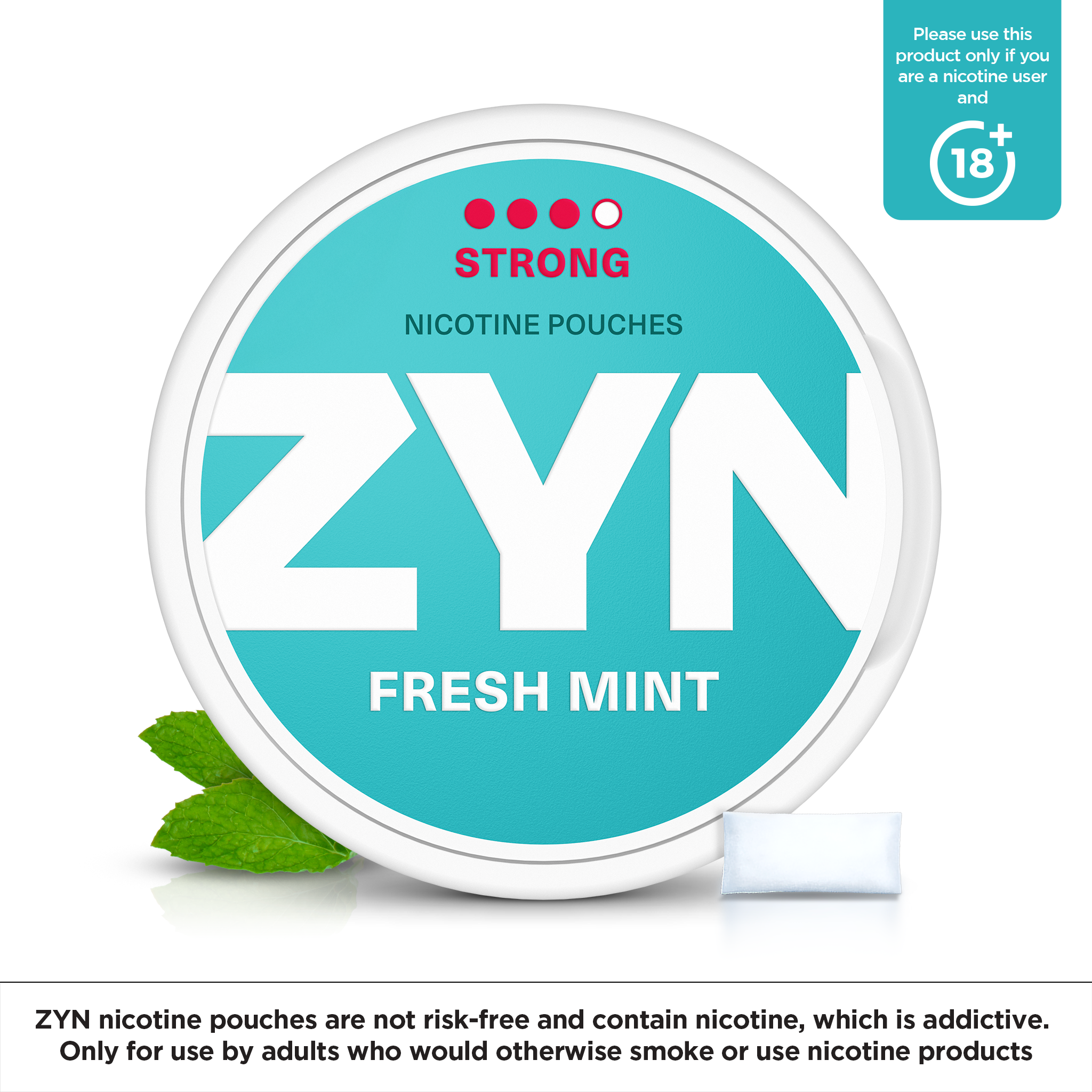 ZYN Fresh Mint Strong (11mg) (Fresh Mint)