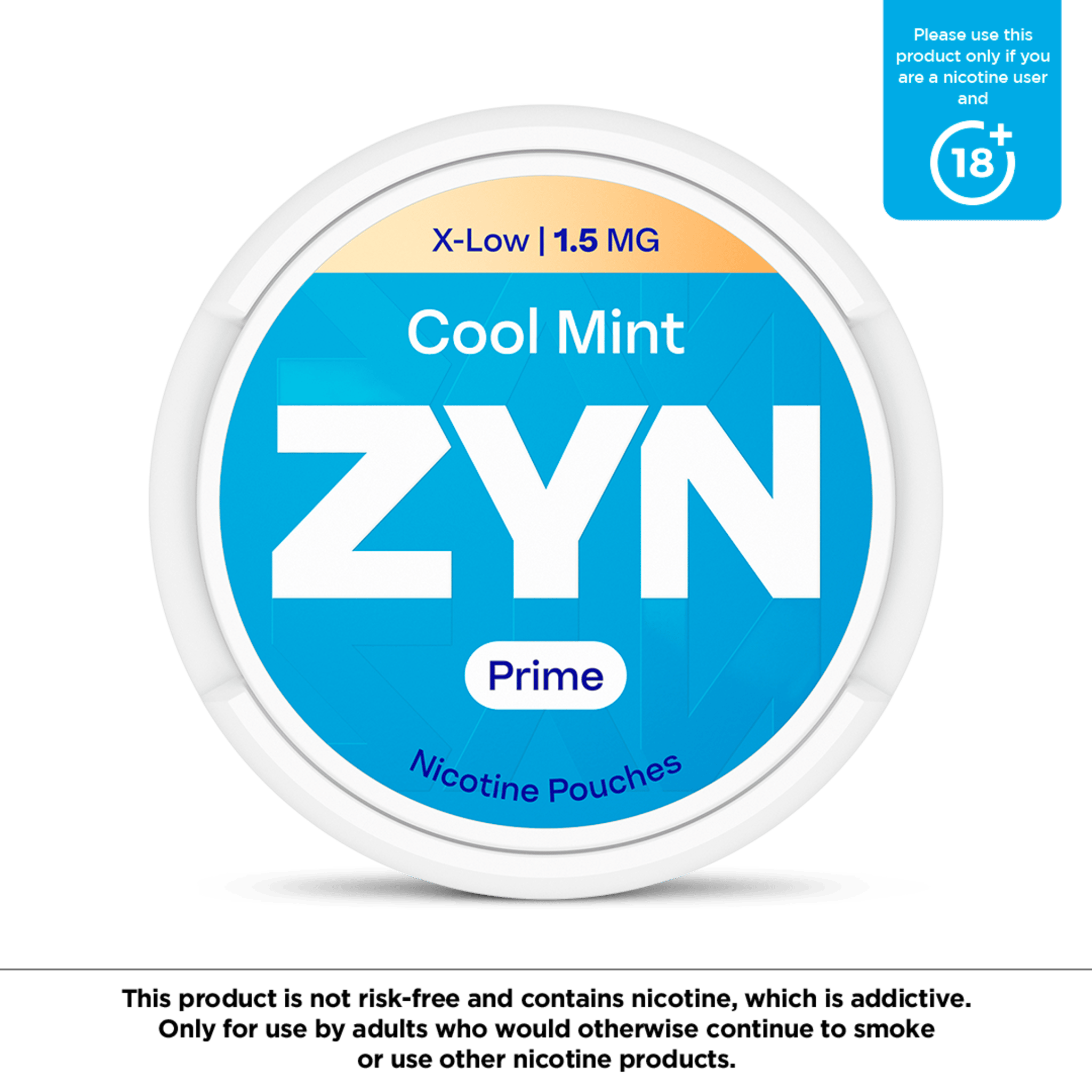 ZYN Prime Cool Mint (1.5mg) (Cool Mint)
