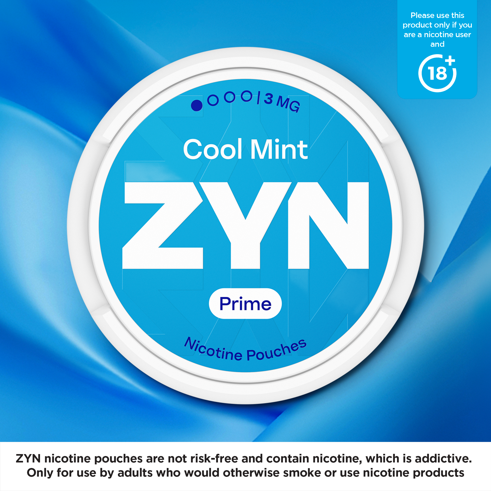 ZYN Prime Cool Mint (3mg) (Cool Mint)