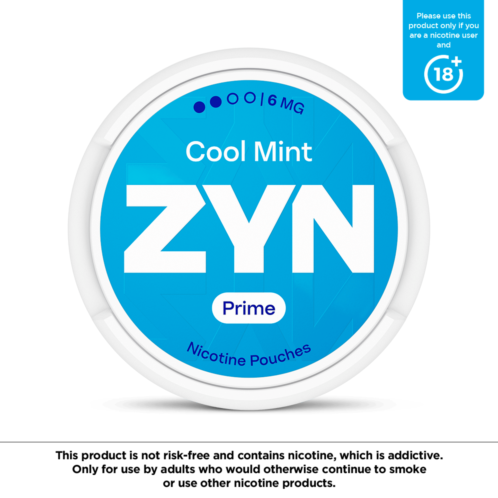 ZYN Prime Cool Mint (6mg) (Cool Mint)