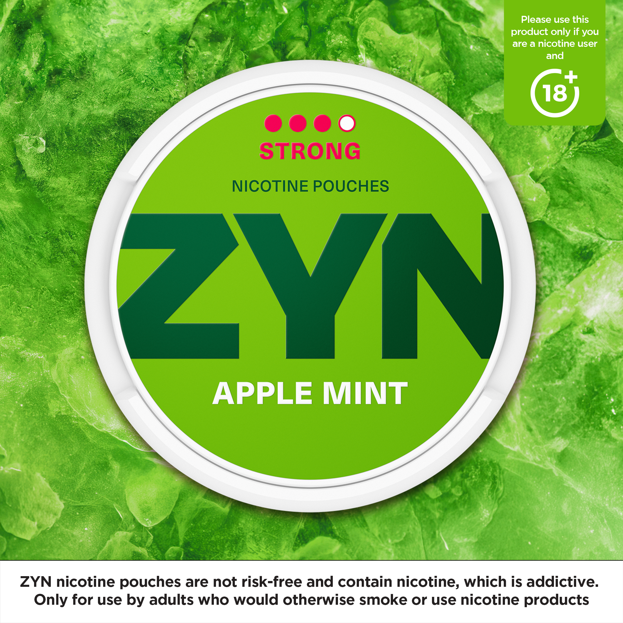 ZYN Apple Mint Strong (11mg) (Zyn Apple Mint)