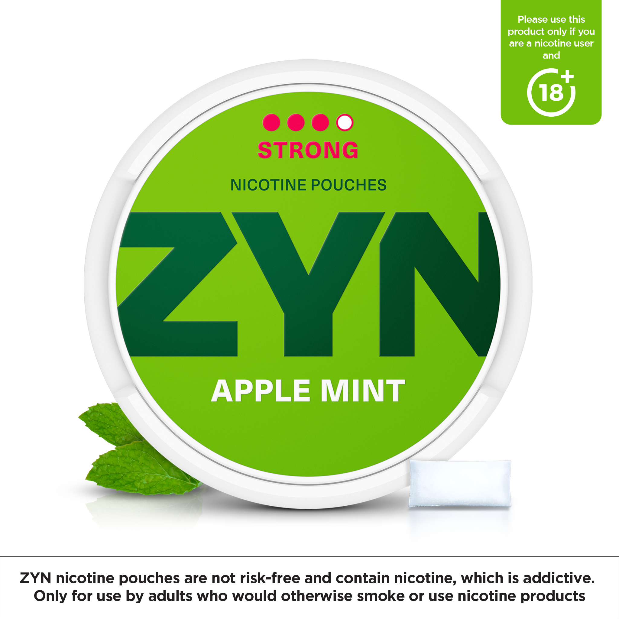 ZYN Apple Mint Strong (11mg) (Zyn Apple Mint)