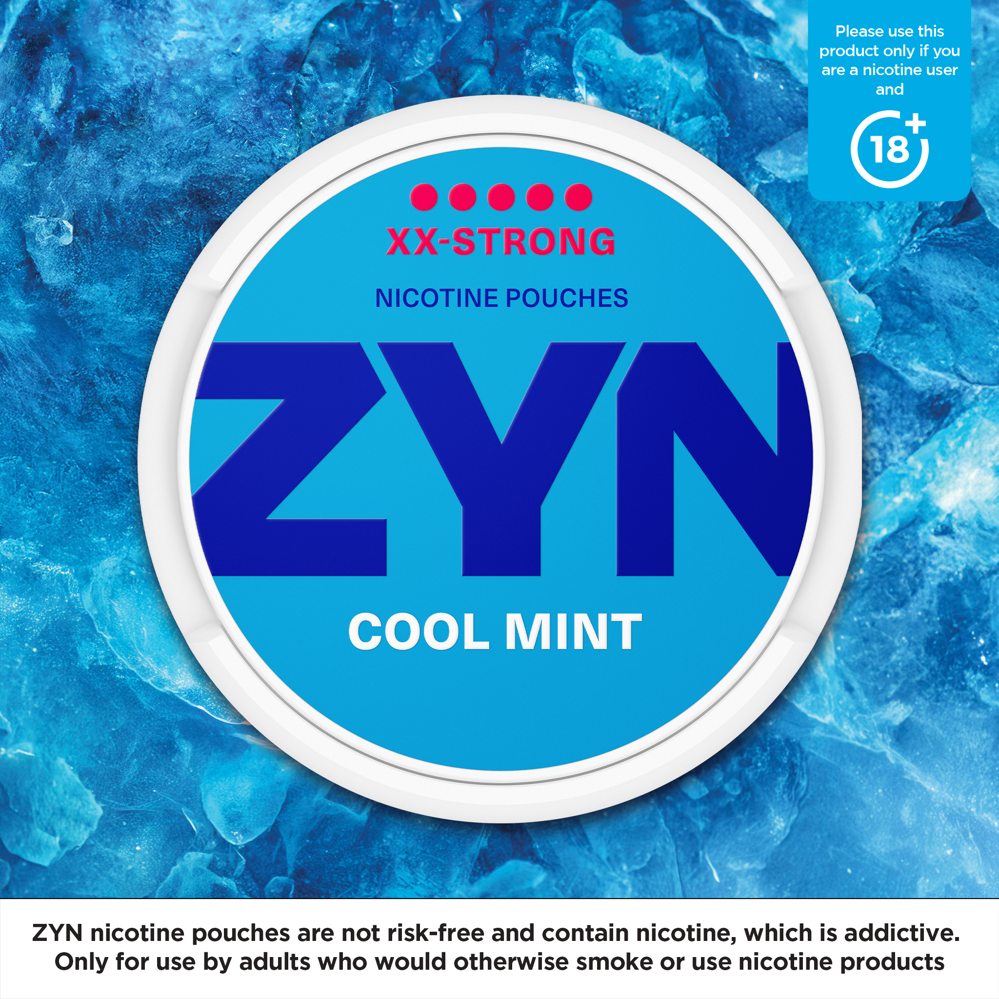 ZYN Cool Mint XX-strong (13.5mg) (Cool Mint)