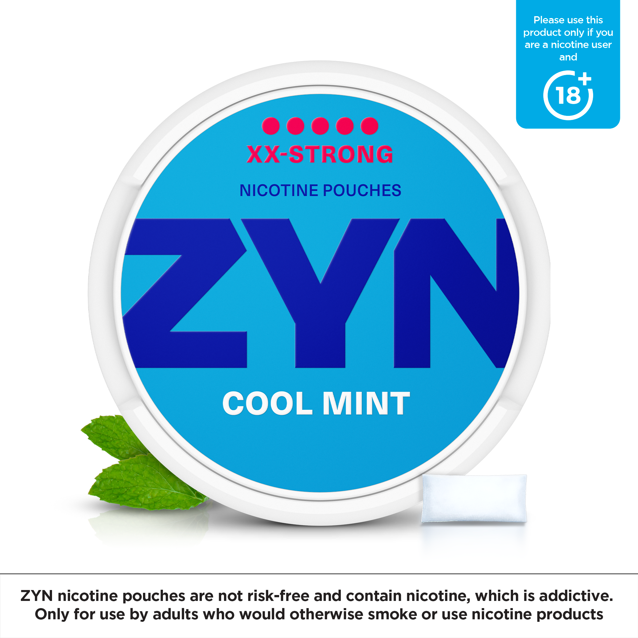 ZYN Cool Mint XX-strong (13.5mg) (Cool Mint)