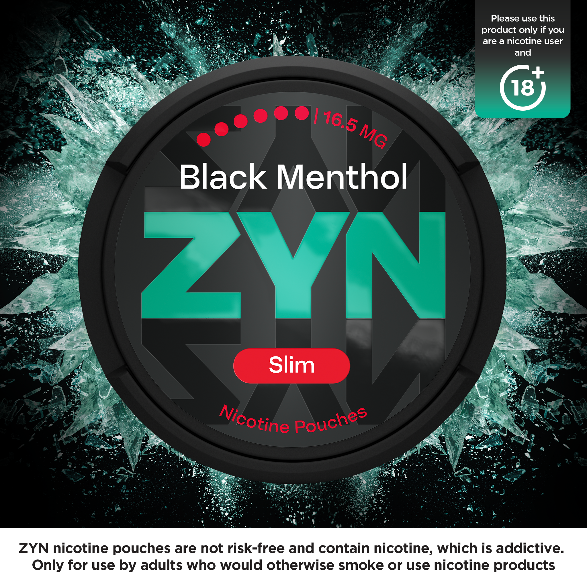 ZYN Black Menthol (16.5mg) (Black Menthol)