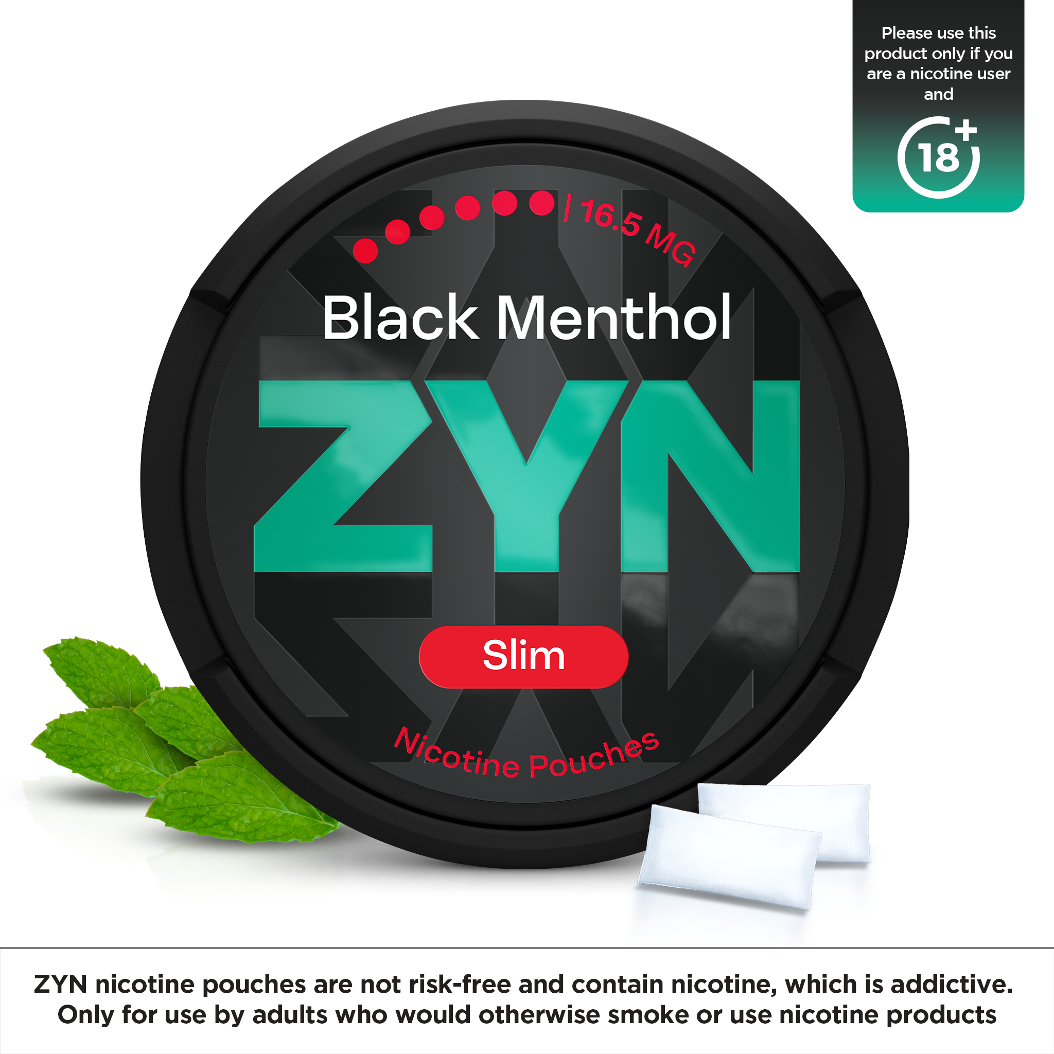 ZYN Black Menthol (16.5mg) (Black Menthol)