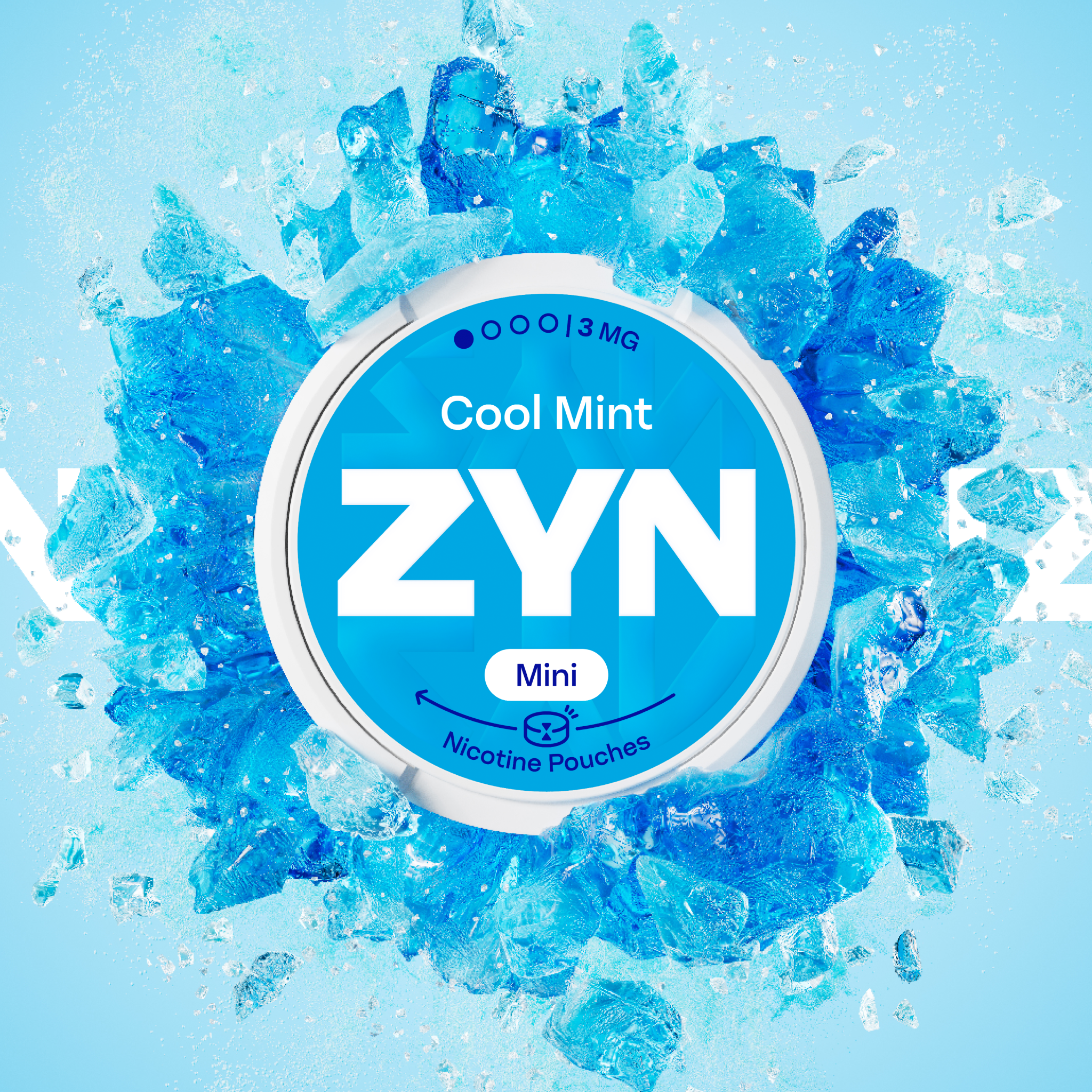ZYN COOL MINT 3 MG (KRABIČKA) (Cool Mint)