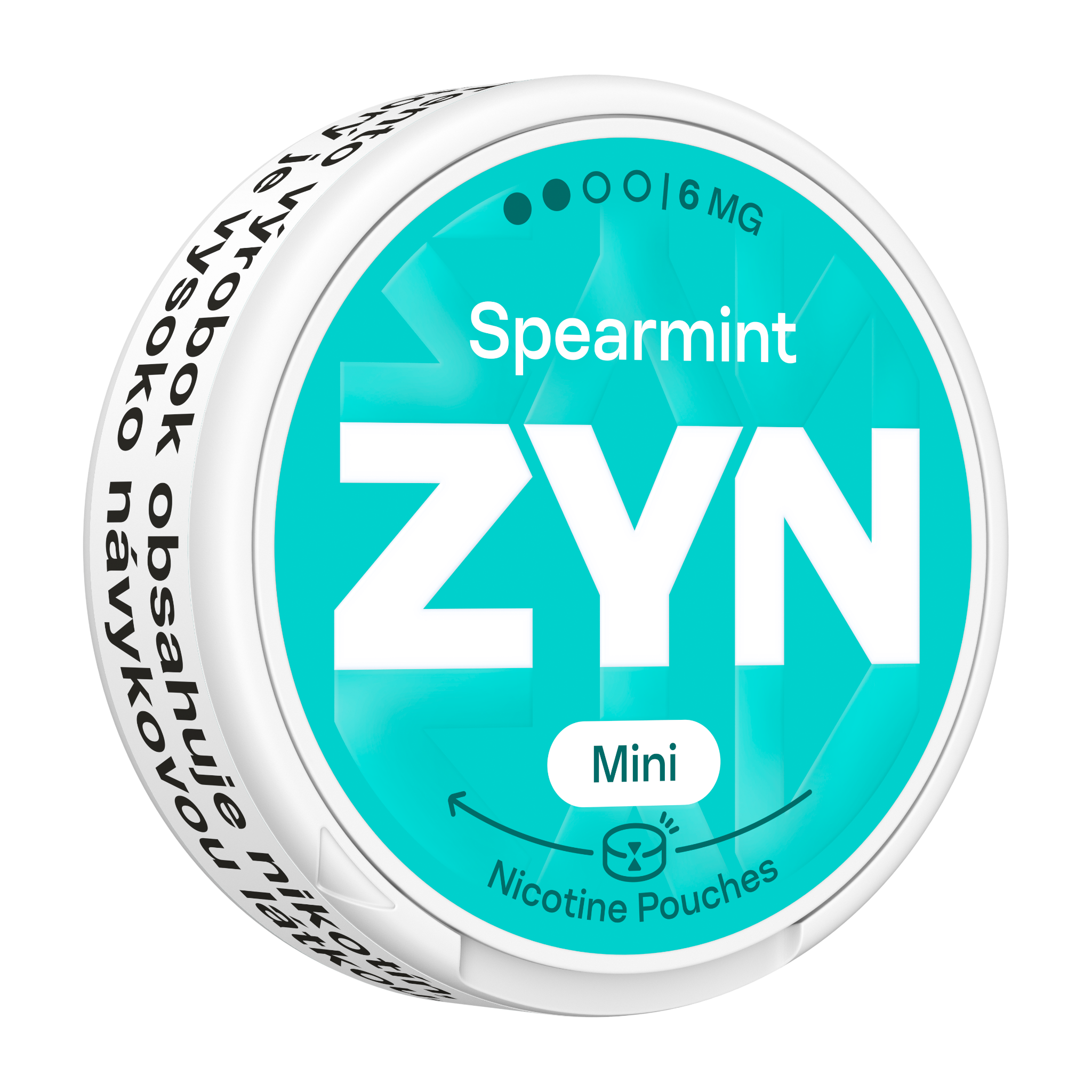 ZYN SPEARMINT 6 MG (KRABIČKA) (SPEARMINT)