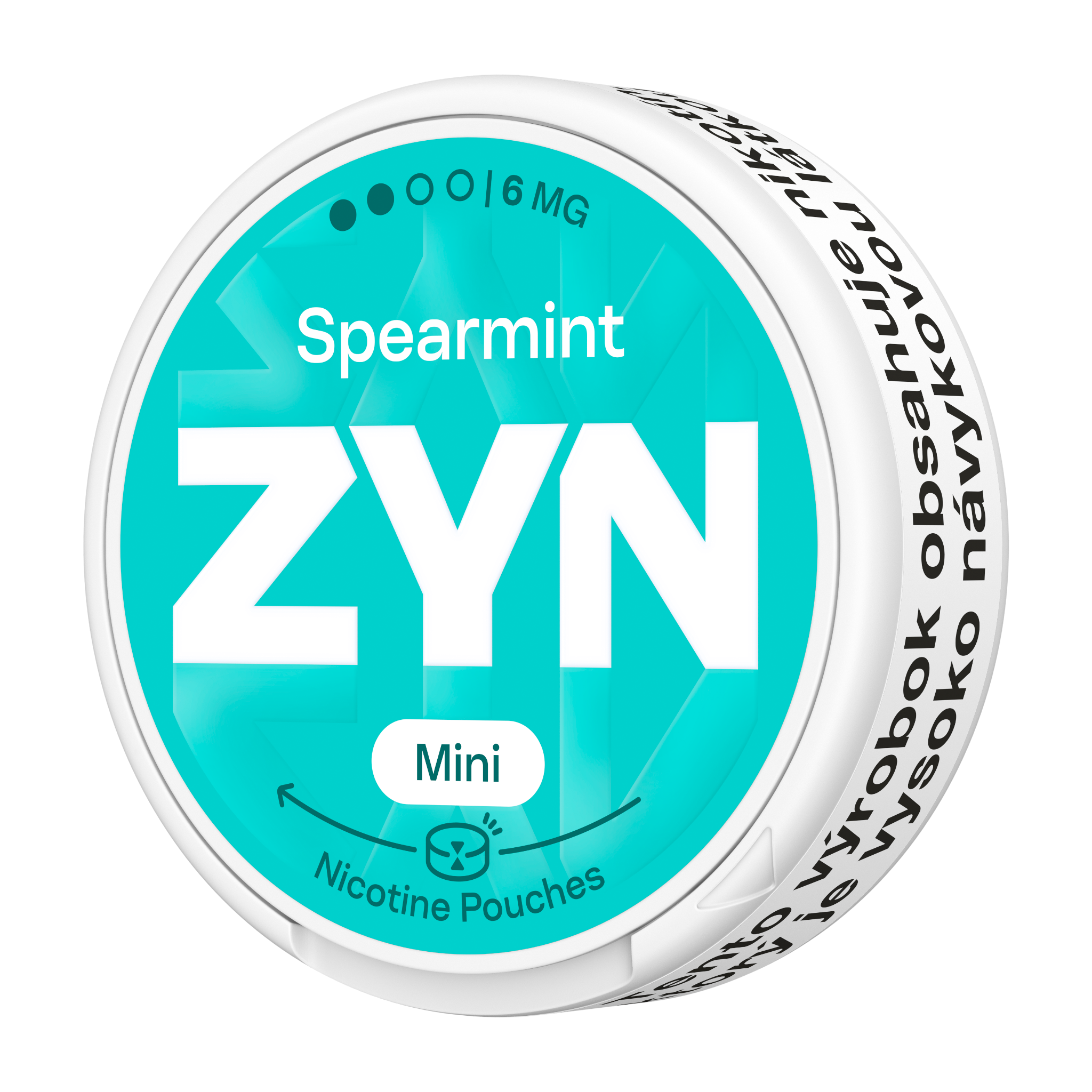 ZYN SPEARMINT 6 MG (KRABIČKA) (SPEARMINT)