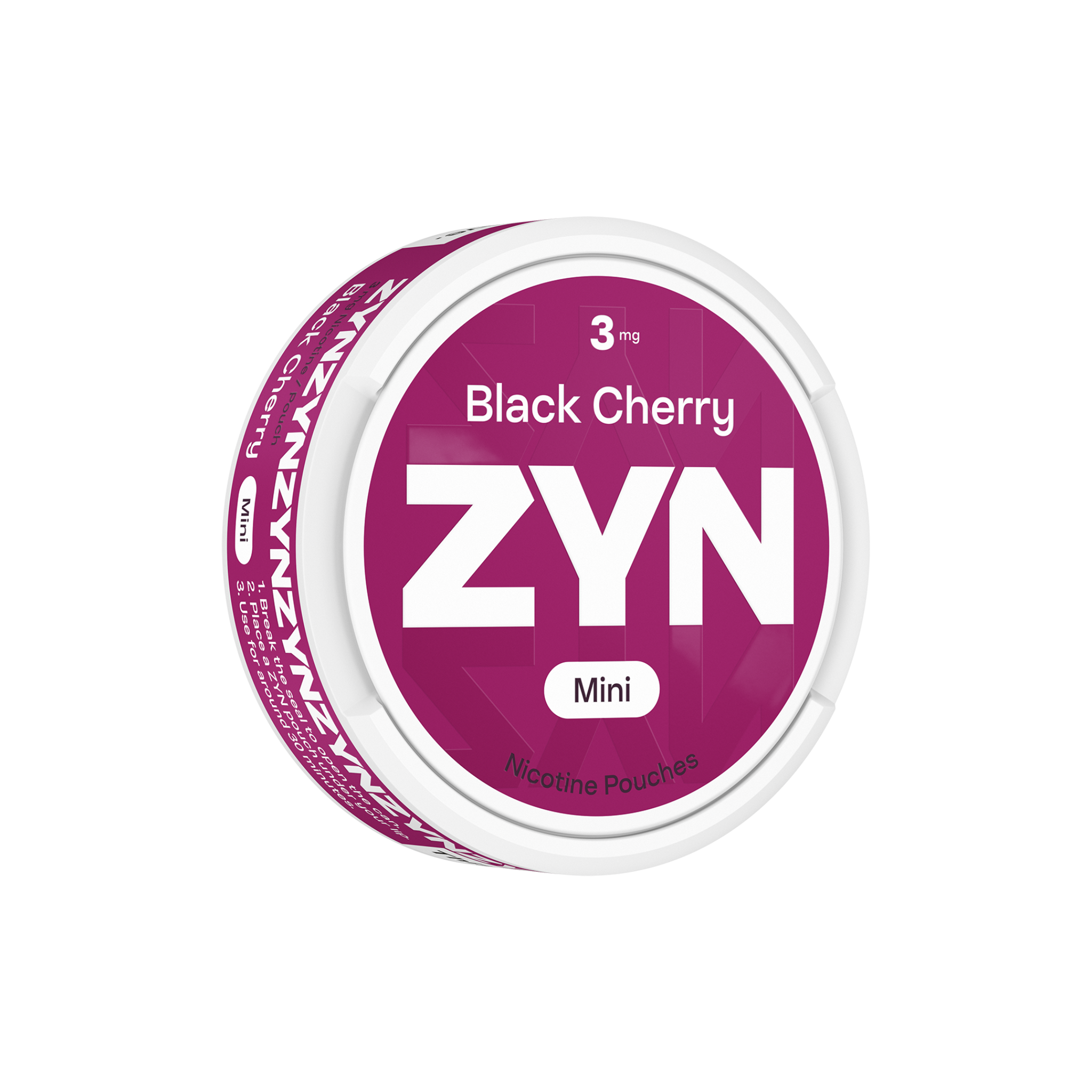 ZYN BLACK CHERRY MINI 3MG CAN (Zyn Black Cherry)