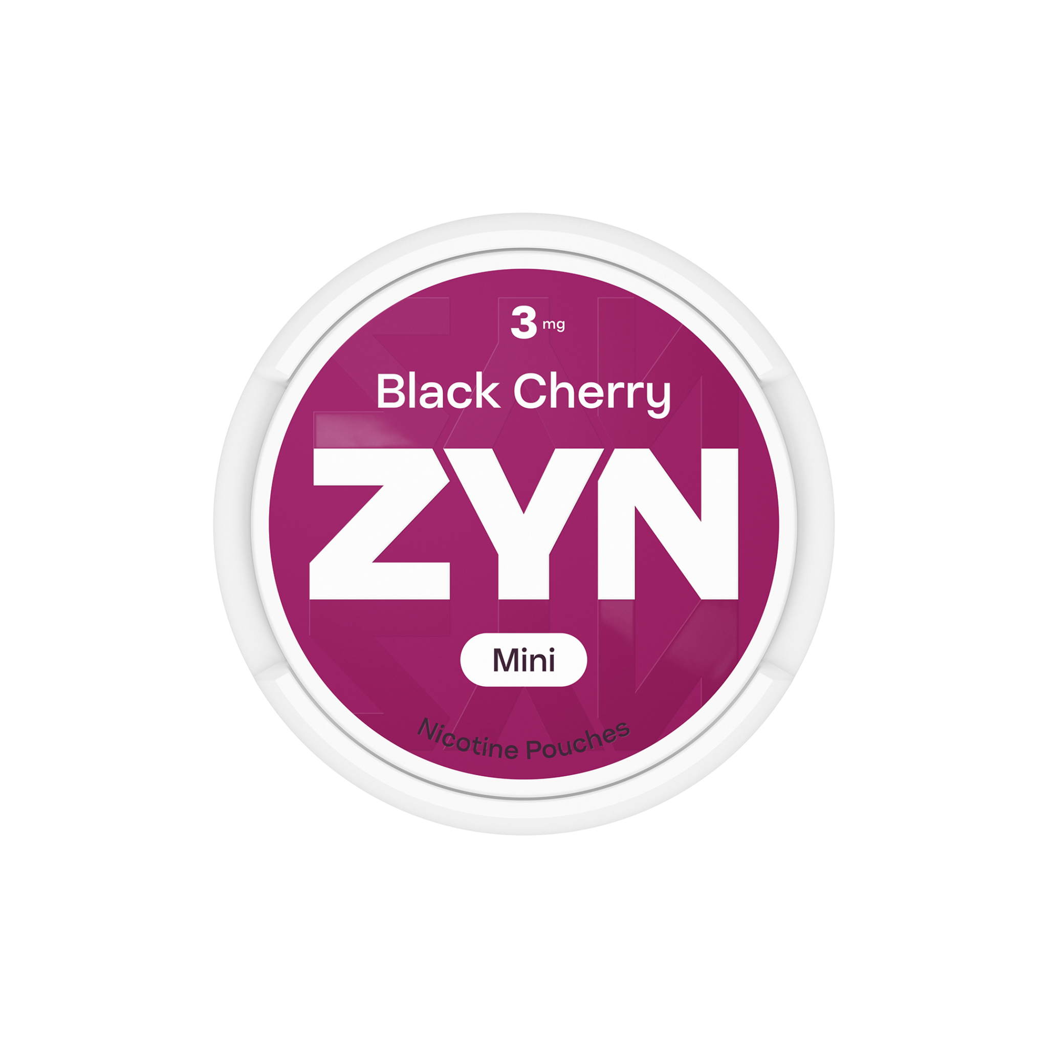 ZYN BLACK CHERRY MINI 3MG CAN BUNDLE (Zyn Black Cherry)