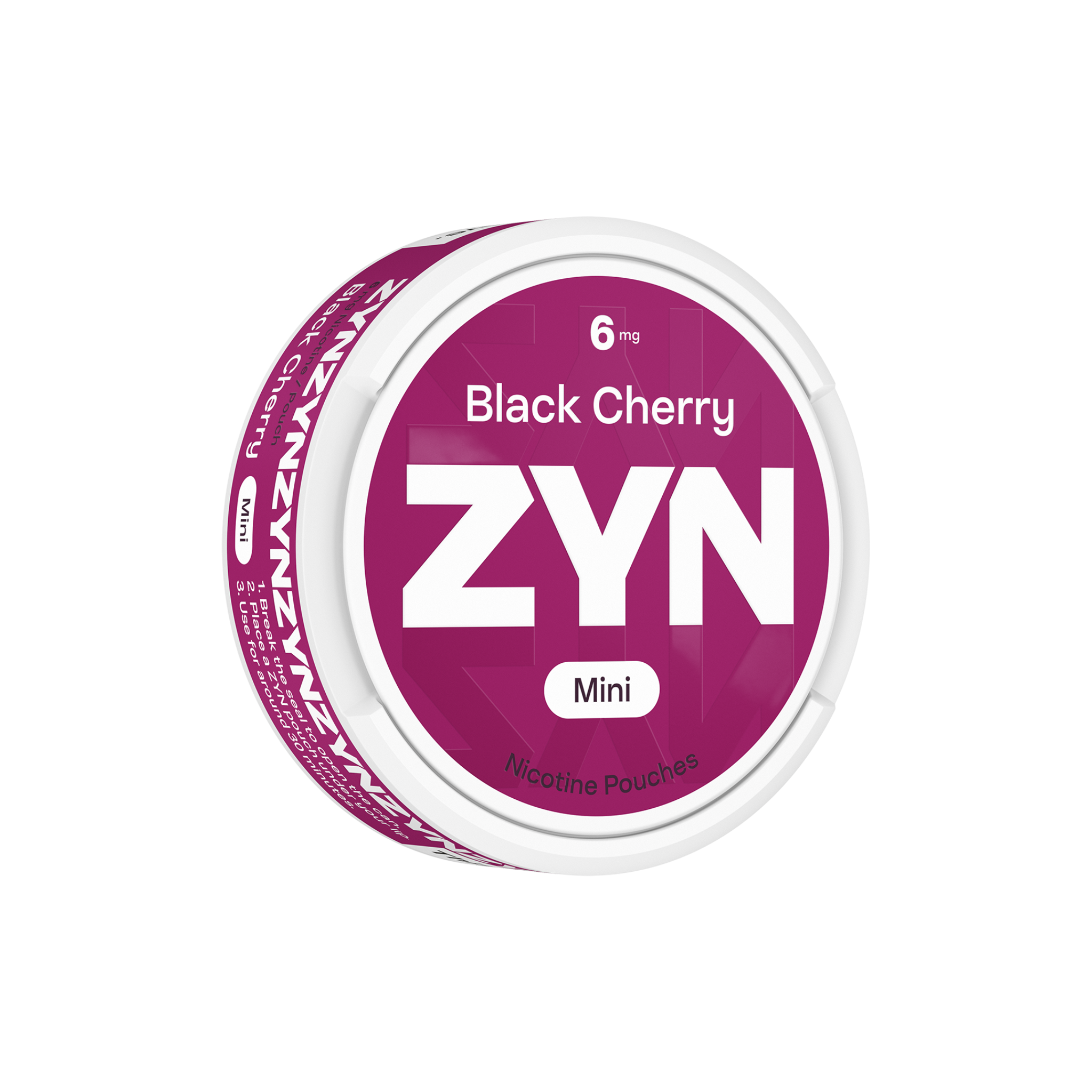 ZYN BLACK CHERRY MINI 6MG CAN (Zyn Black Cherry)