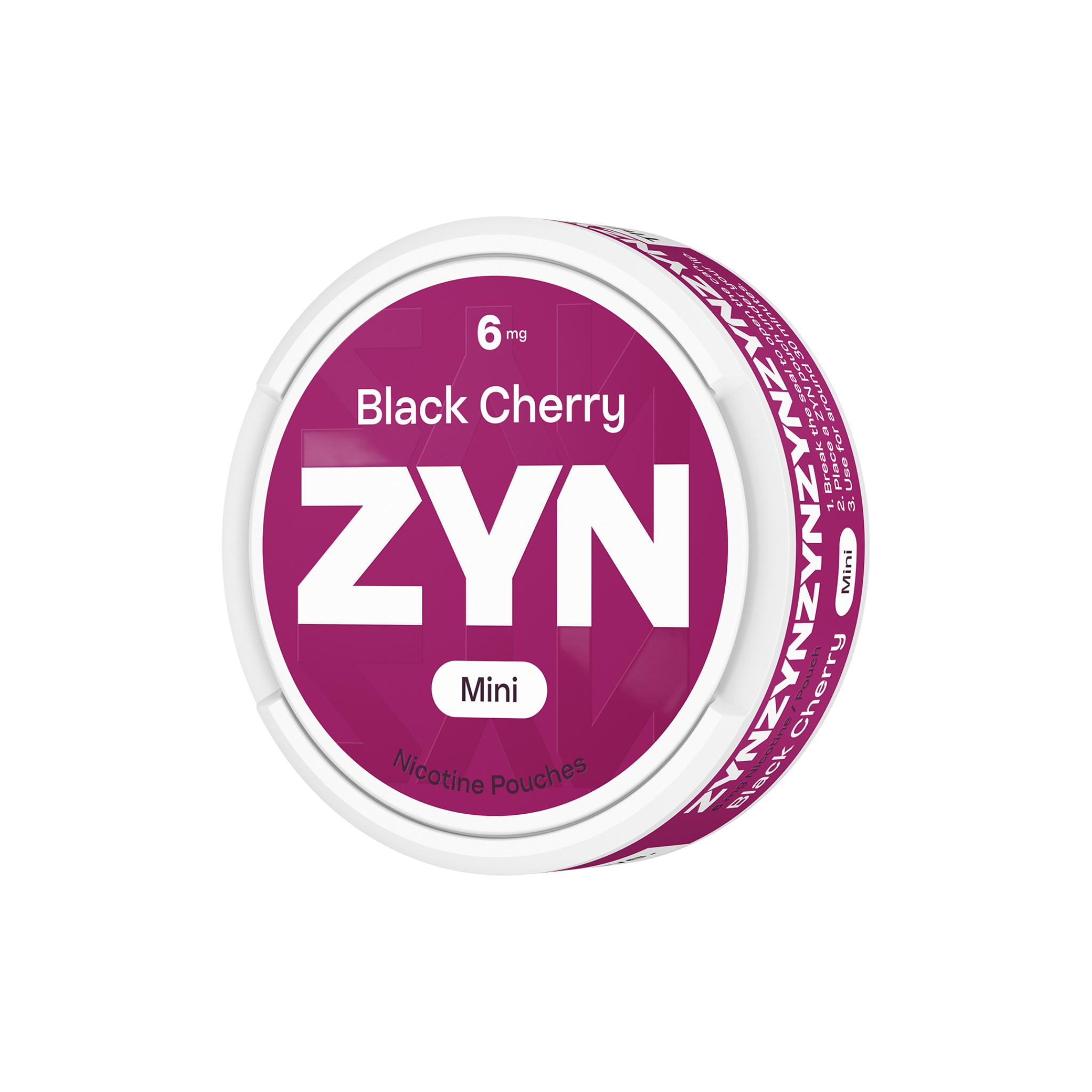 ZYN BLACK CHERRY MINI 6MG CAN (Zyn Black Cherry)
