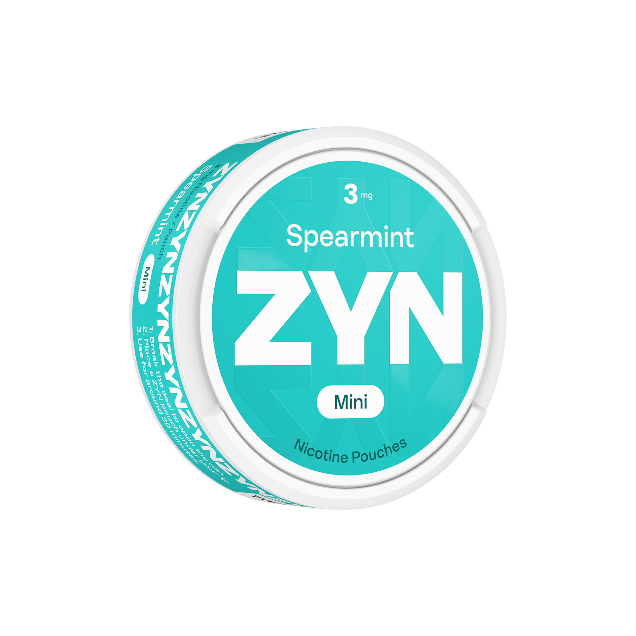 ZYN SPEARMINT MINI 3MG CAN (SPEARMINT)