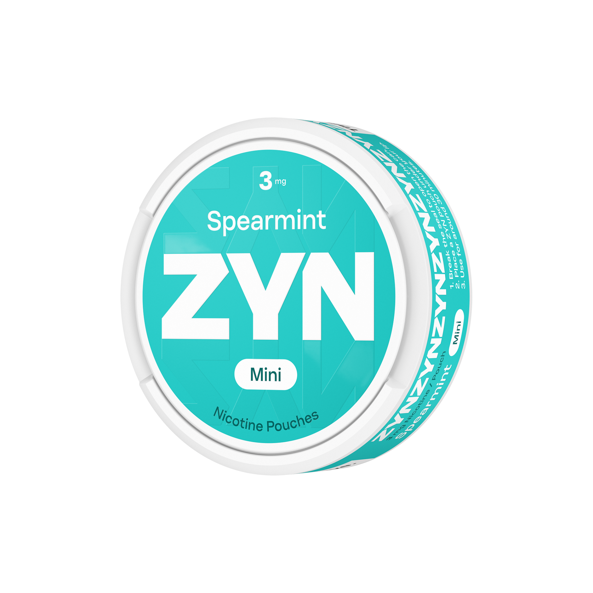 ZYN SPEARMINT MINI 3MG CAN (SPEARMINT)