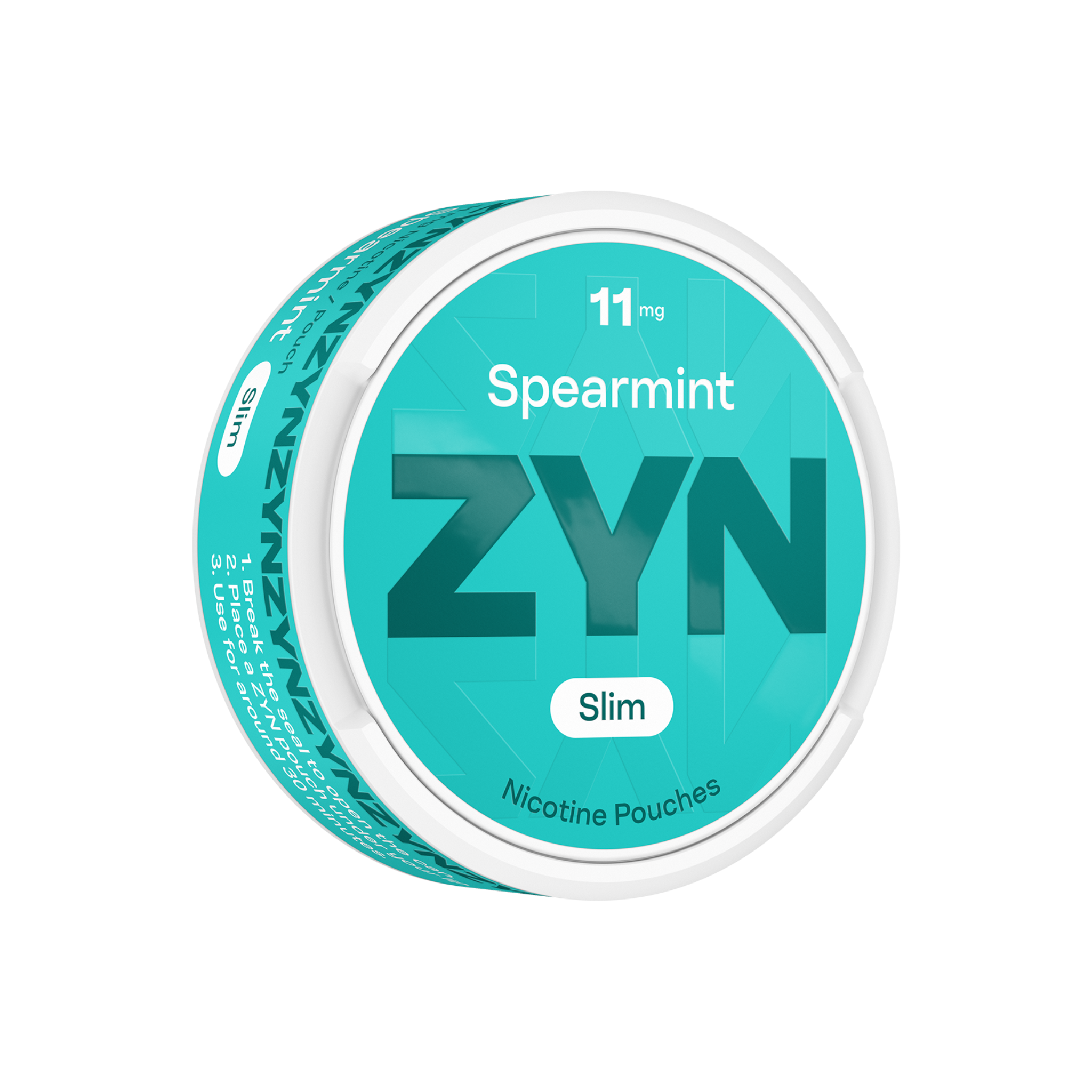 ZYN SPEARMINT REGULAR 11MG CAN (SPEARMINT)