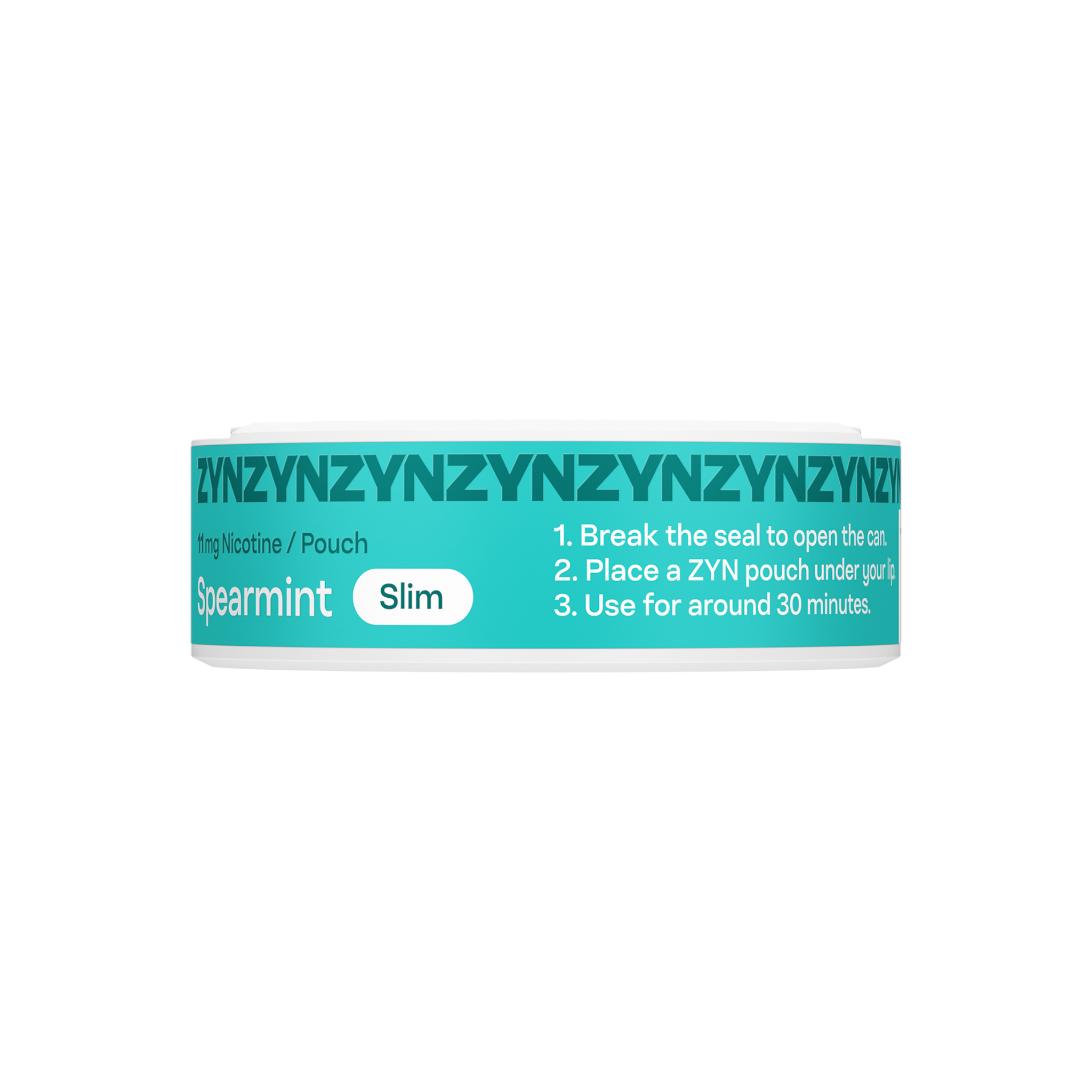 ZYN SPEARMINT REGULAR 11MG CAN (SPEARMINT)