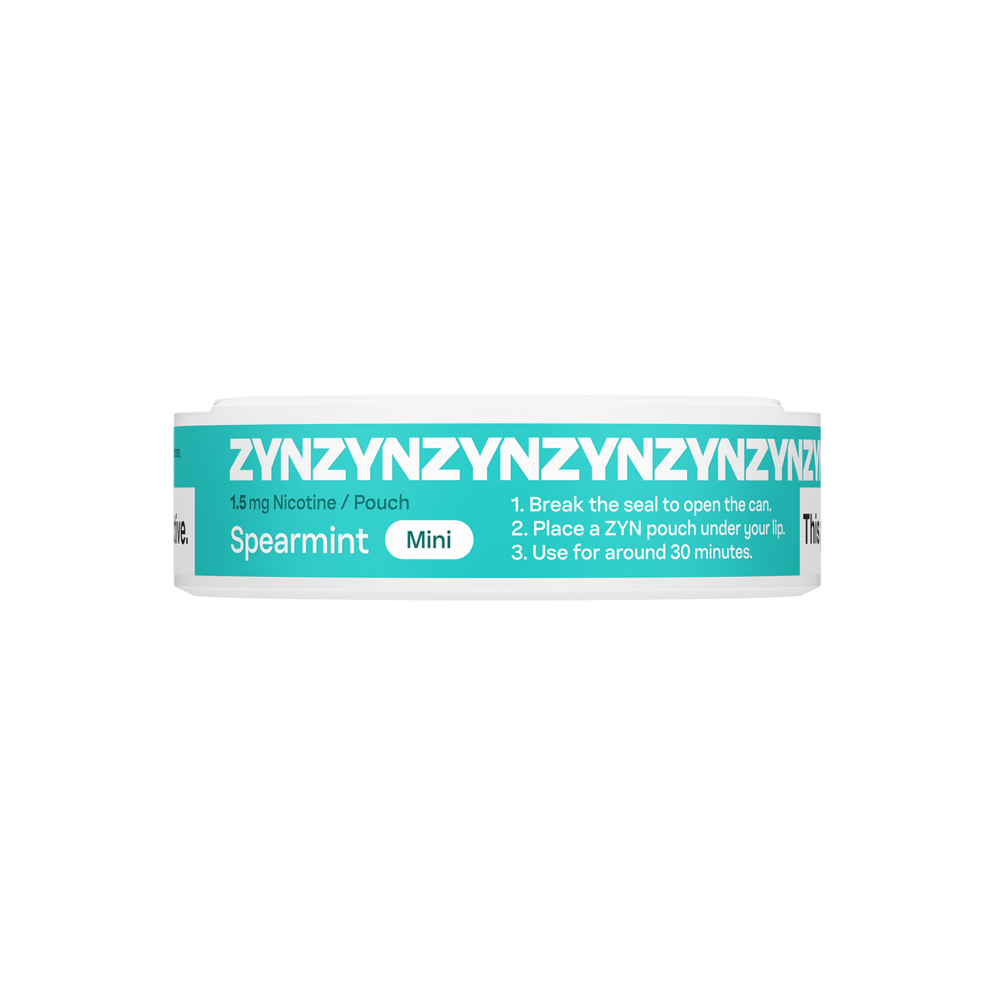 ZYN SPEARMINT MINI 1.5MG CAN (SPEARMINT)