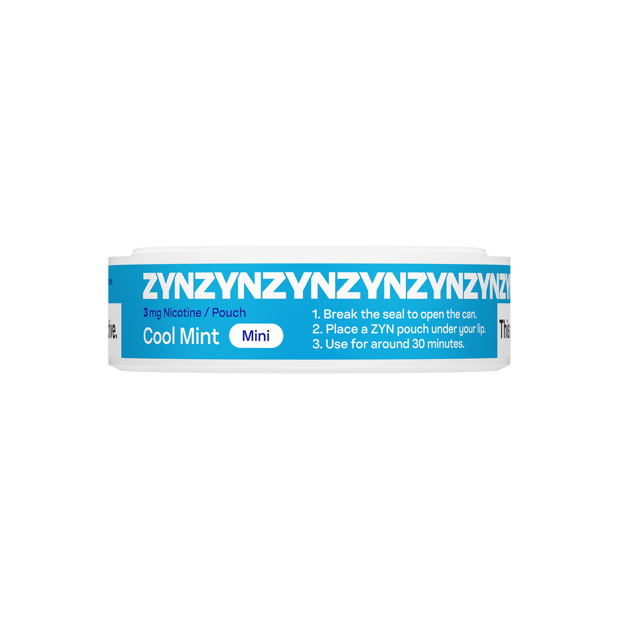 ZYN COOL MINT MINI 3MG CAN (Cool Mint)