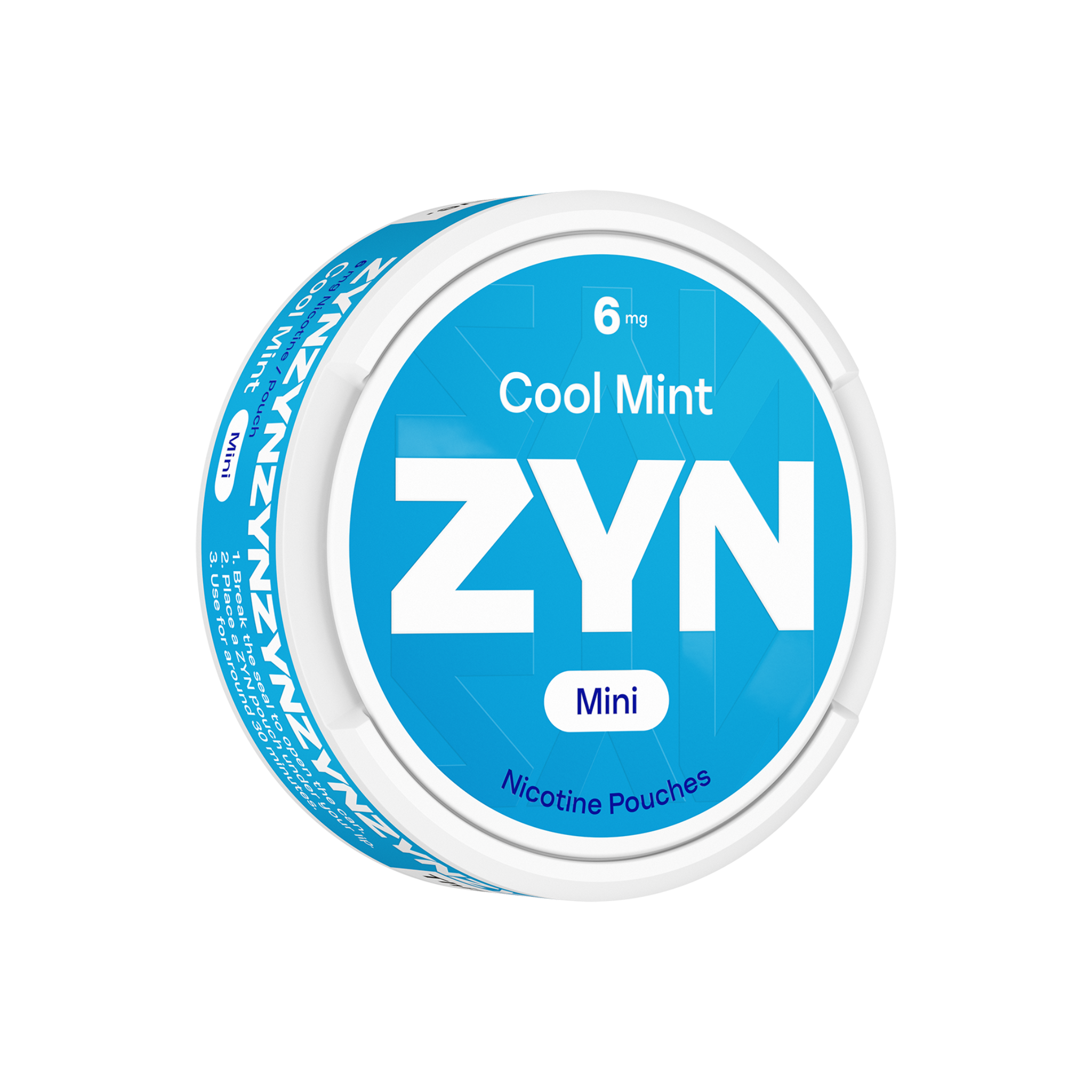 ZYN COOL MINT MINI 6MG CAN (Cool Mint)