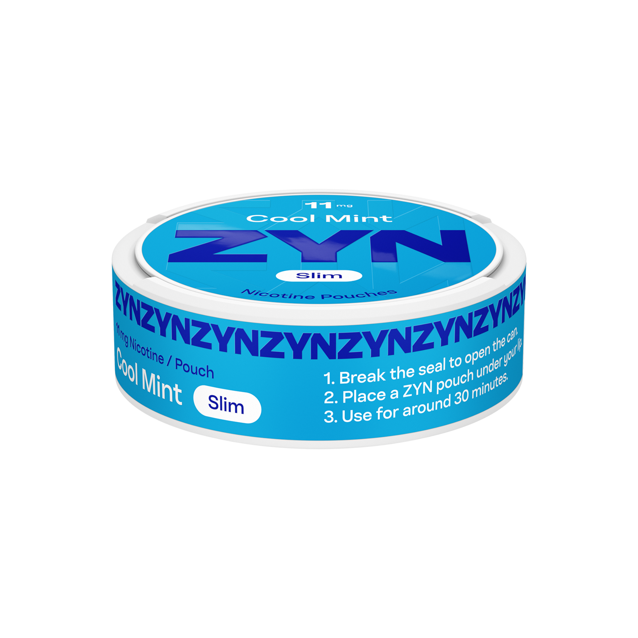 ZYN COOL MINT REGULAR 11MG CAN (Cool Mint)