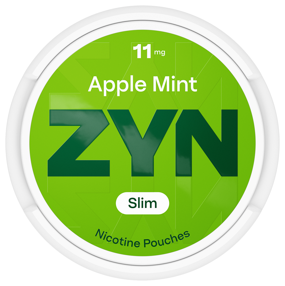 ZYN APPLE MINT REGULAR 11MG CAN BUNDLE (Zyn Apple Mint)