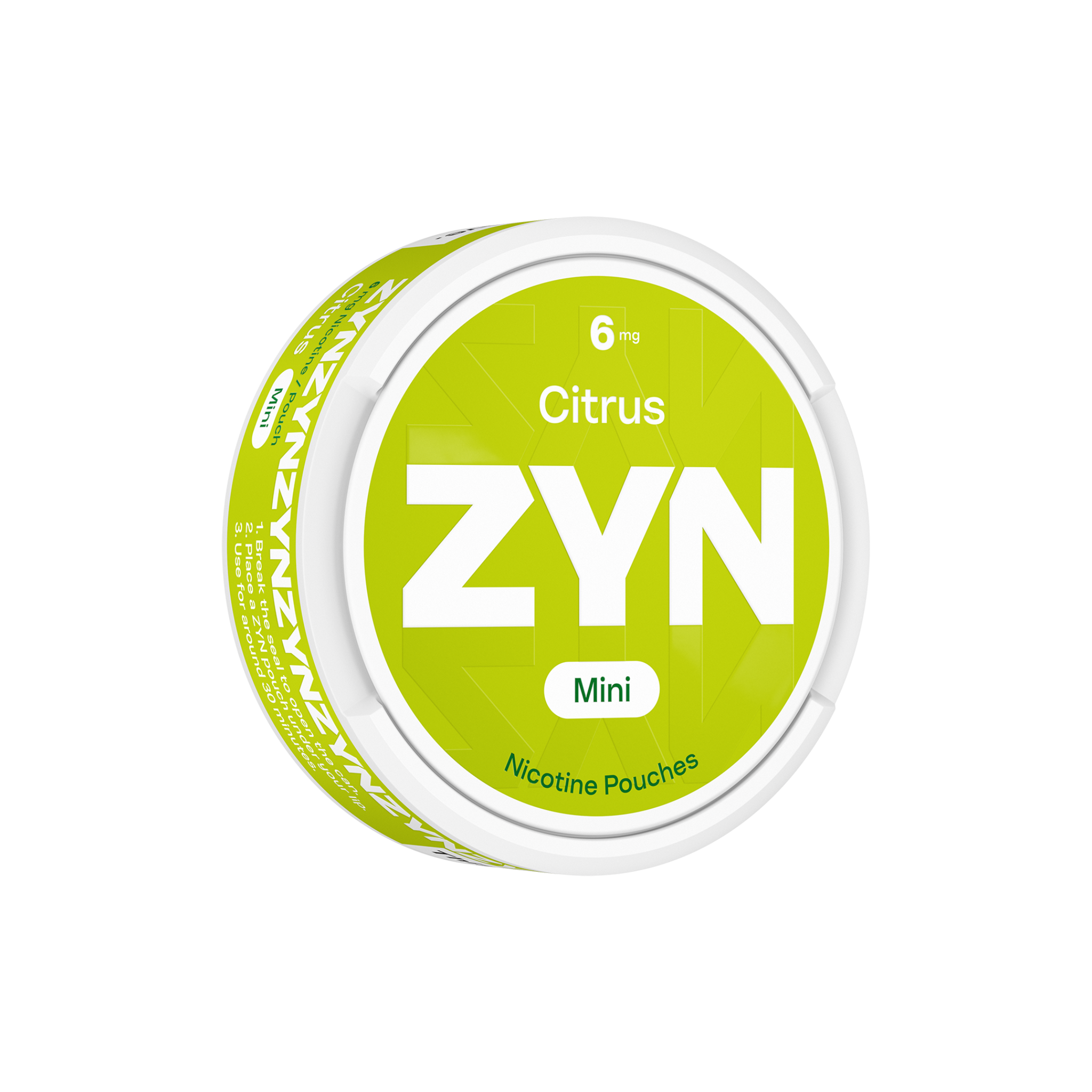 ZYN CITRUS MINI 6MG CAN (Zyn Citrus)