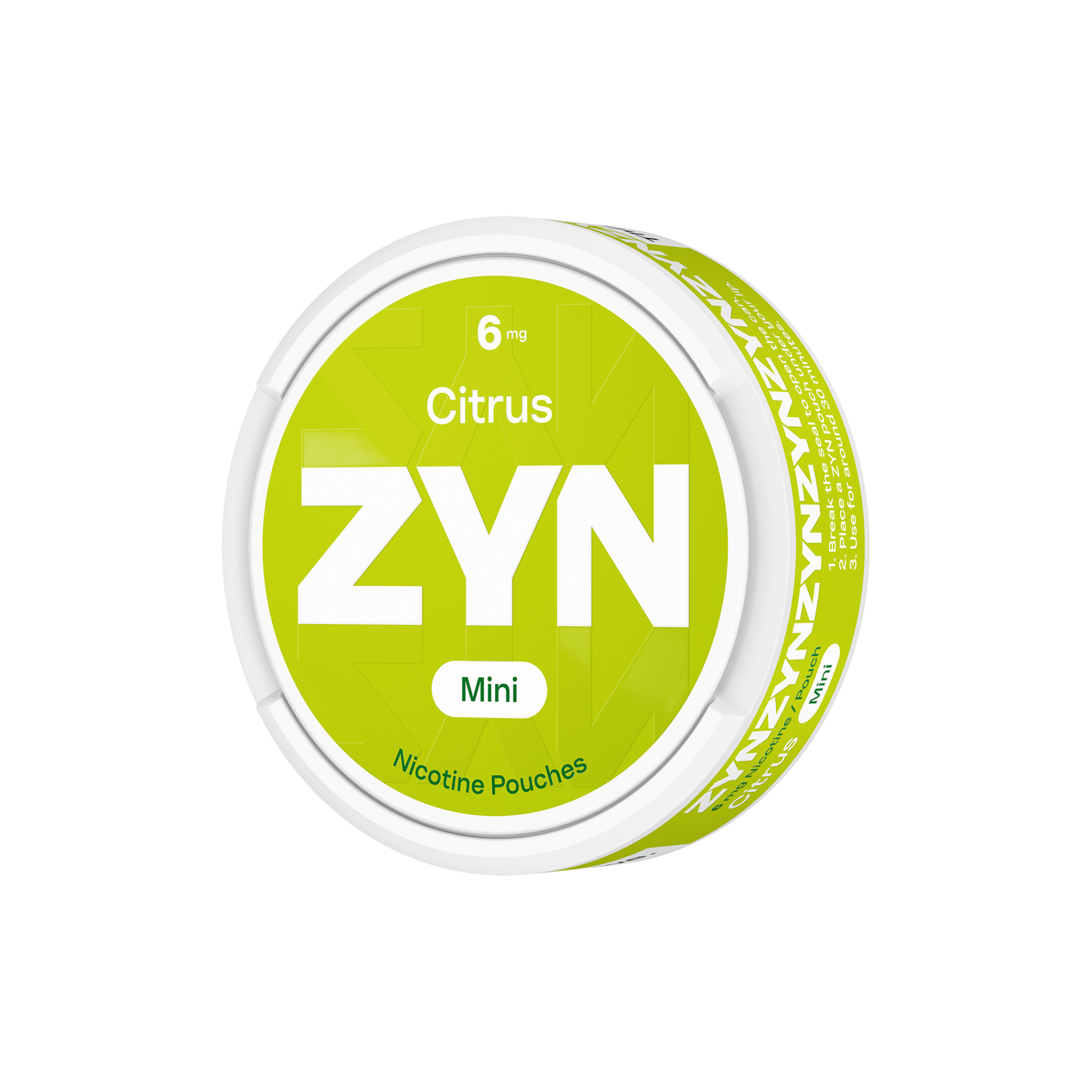 ZYN CITRUS MINI 6MG CAN (Zyn Citrus)