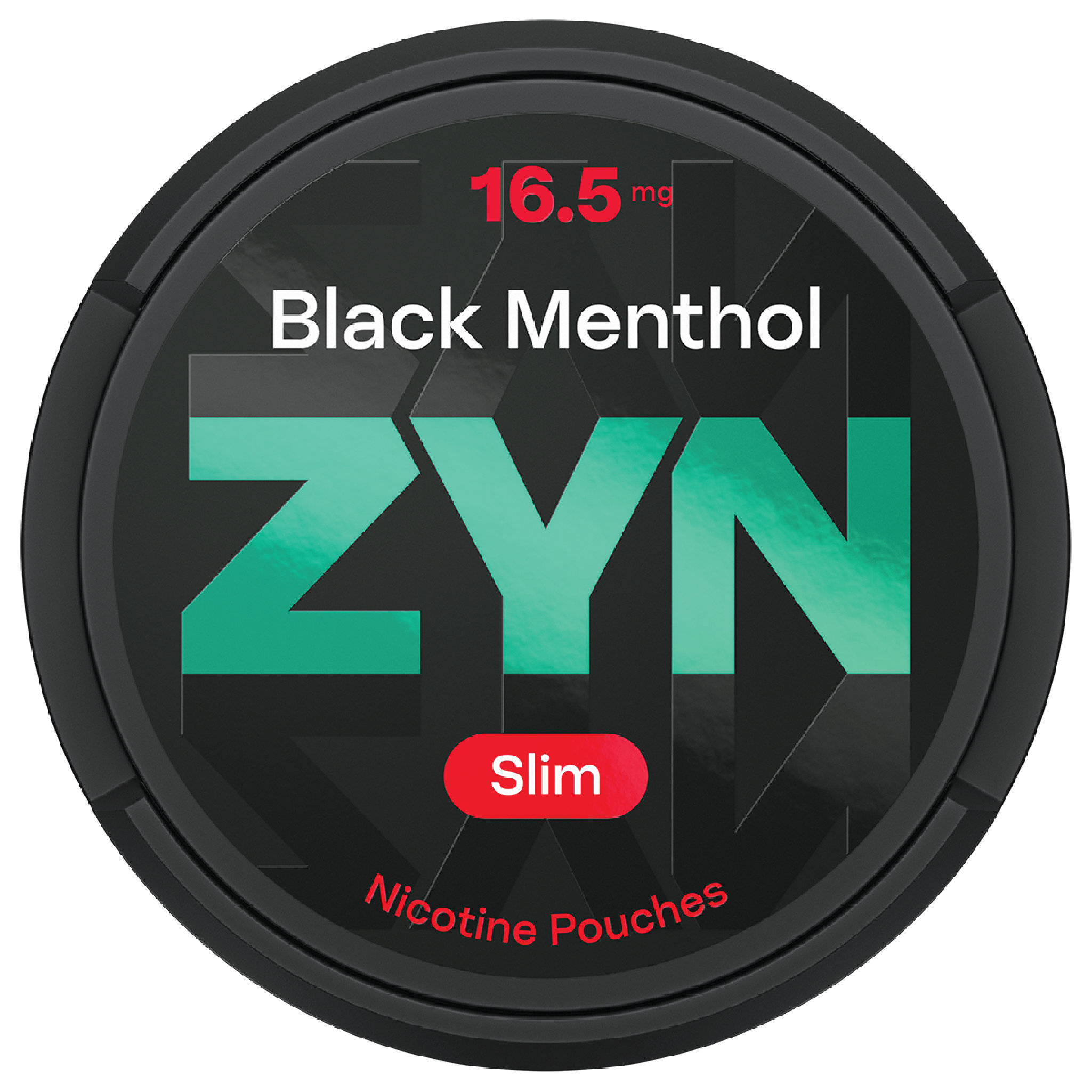 ZYN BLACK MENTHOL 16.5MG CAN (Black Menthol)